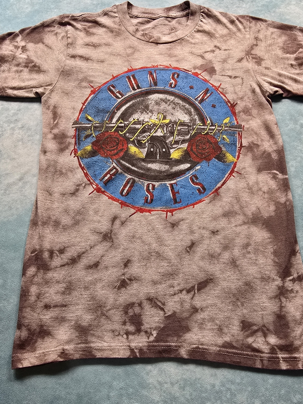Guns N’ Roses Gray Graphic Tee Small Rock Band Shirt